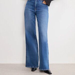 Good American Good Skate Wide Leg jeans Sz 6/28 *fits large*